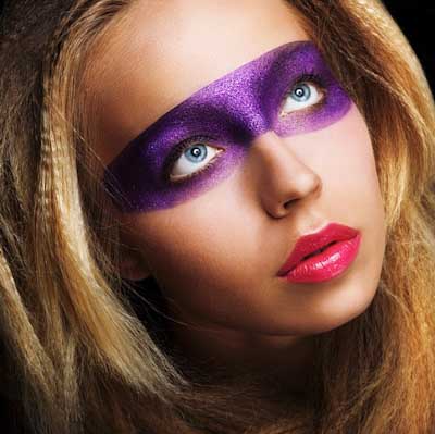 Maquillaje purpurina