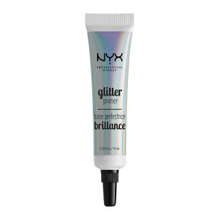 NYX Professional Makeup Prebase de purpurina Glitter Primer, Gel fijador para purpurina suelta, sombra de ojos y pigmentos, Larga duración